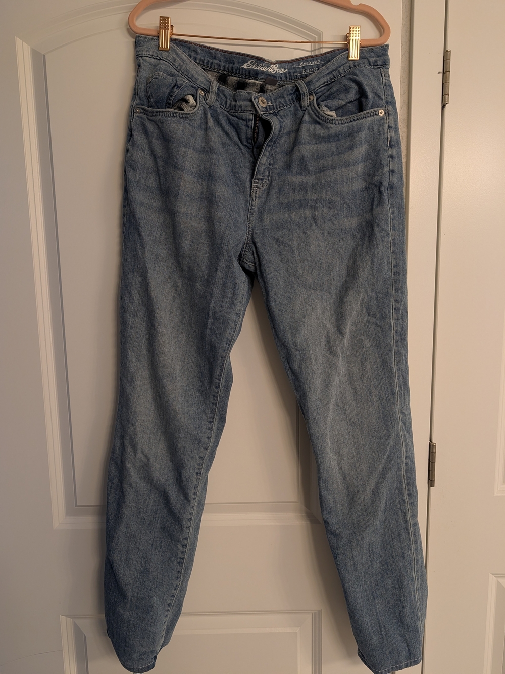 Eddie Bauer Light Blue Boyfriend Jeans